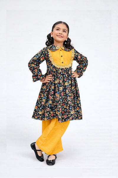 Marigold Corduroy 2pc Frock Set